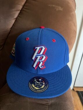 Puerto Rico Rings & Crwns National team fitted hat 7 5/8